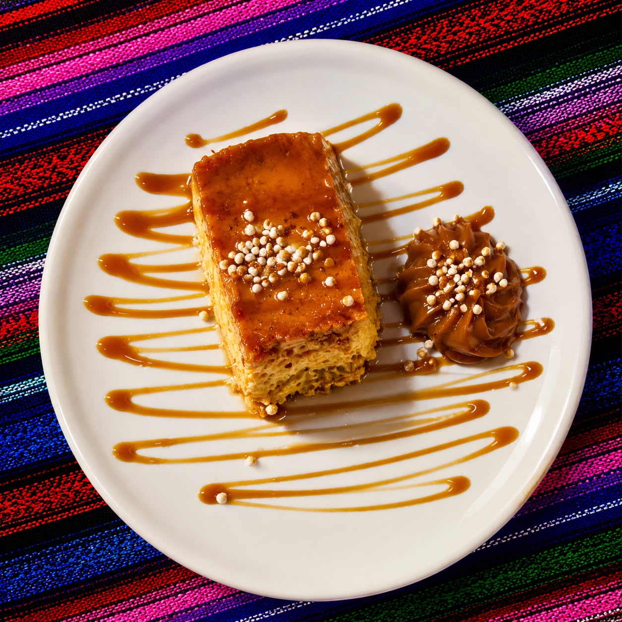 Flan de Quinoa