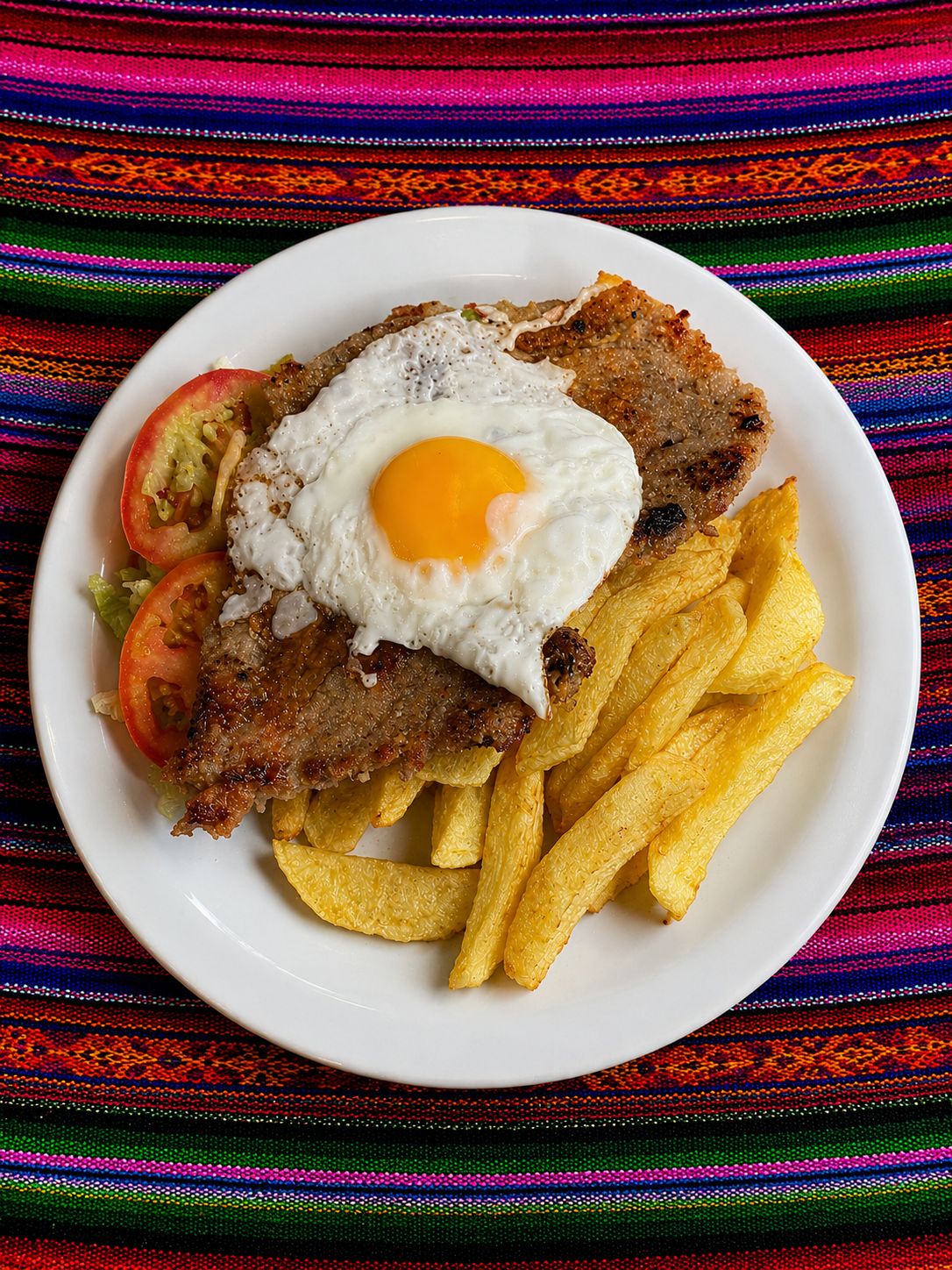 Milanesa de Llama